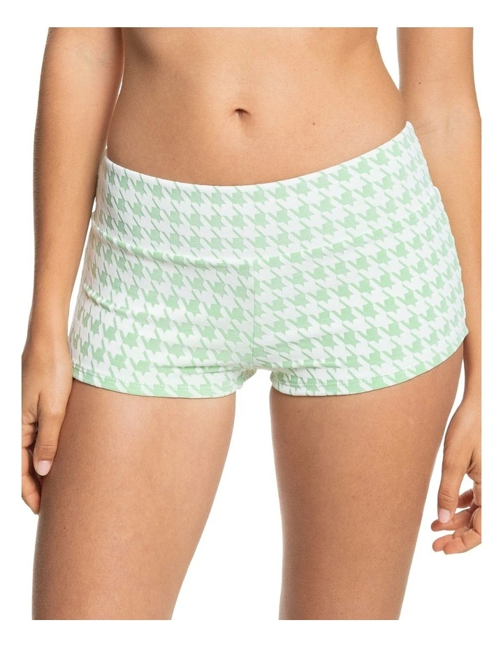 Check It Shorty Bikini Bottoms in Green image 1
