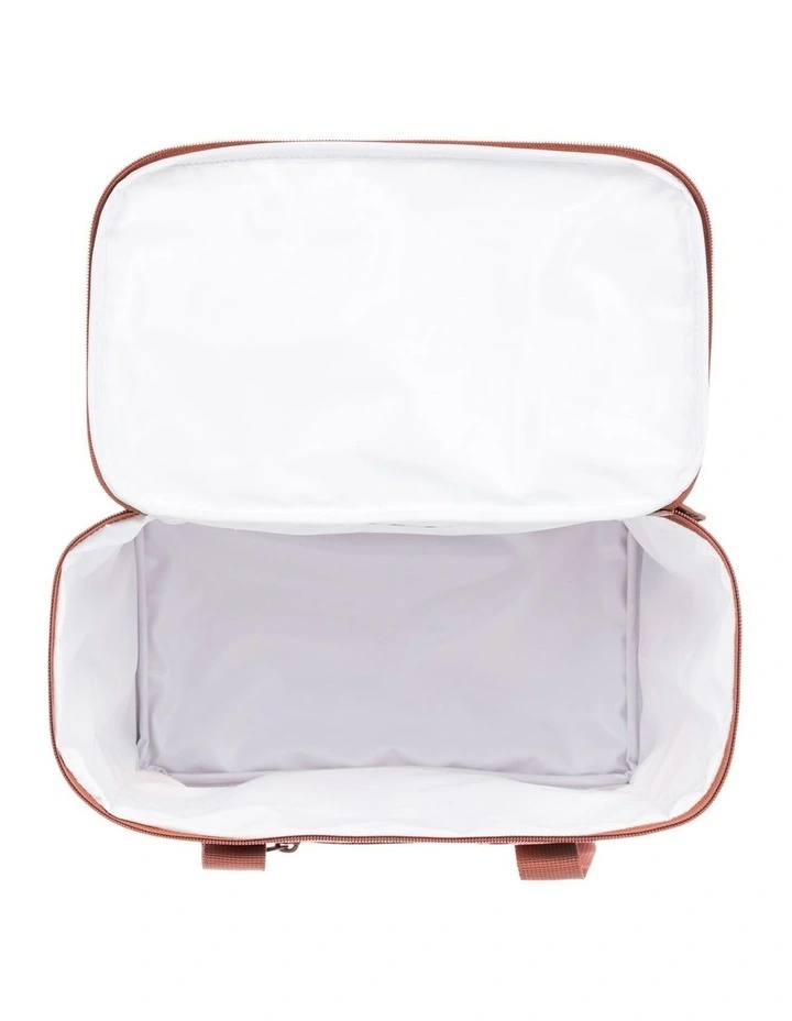 Water Effect Cooler Bag in Brown image 4