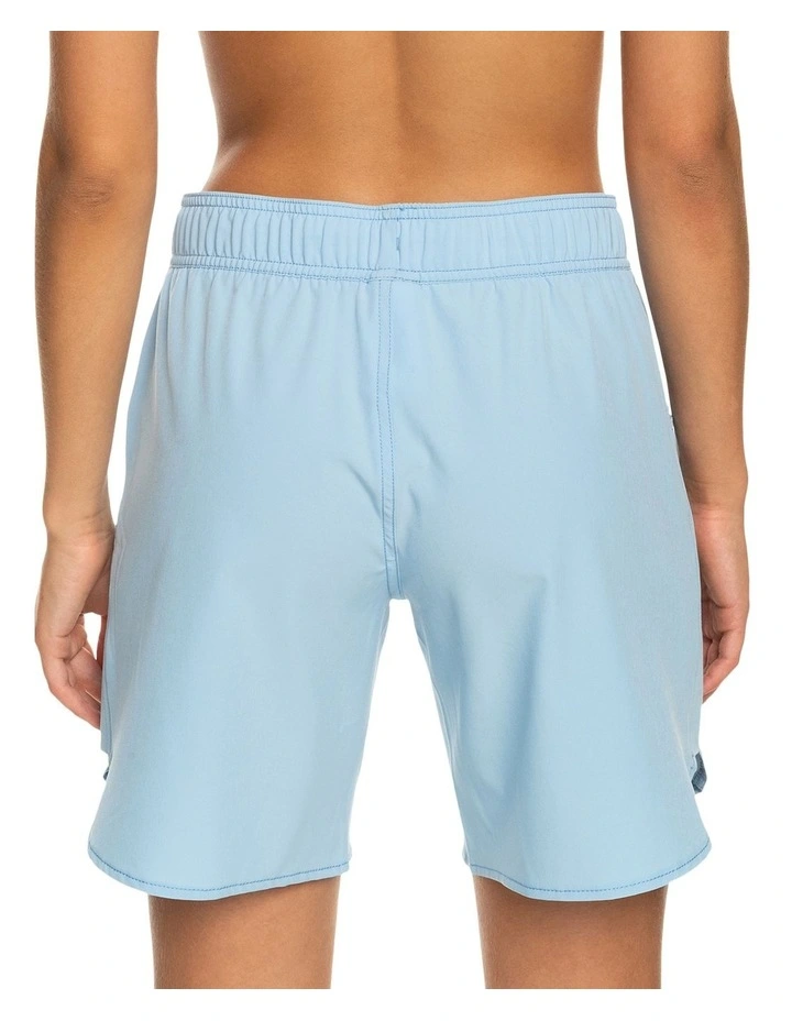 Wave 7" Board Shorts in Blue image 2
