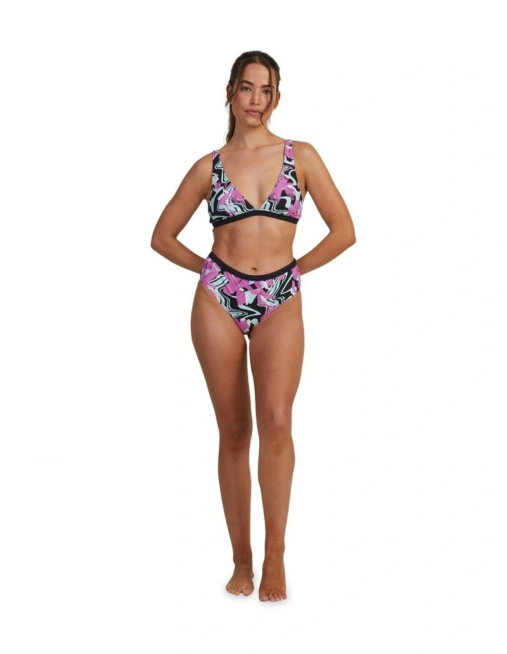 Ace Elongated Tri Bikini Top in Assorted image 5