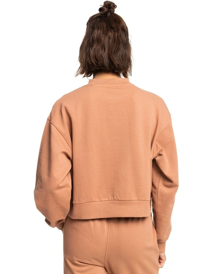 Essential Energy Sweatshirt in Brown image 2