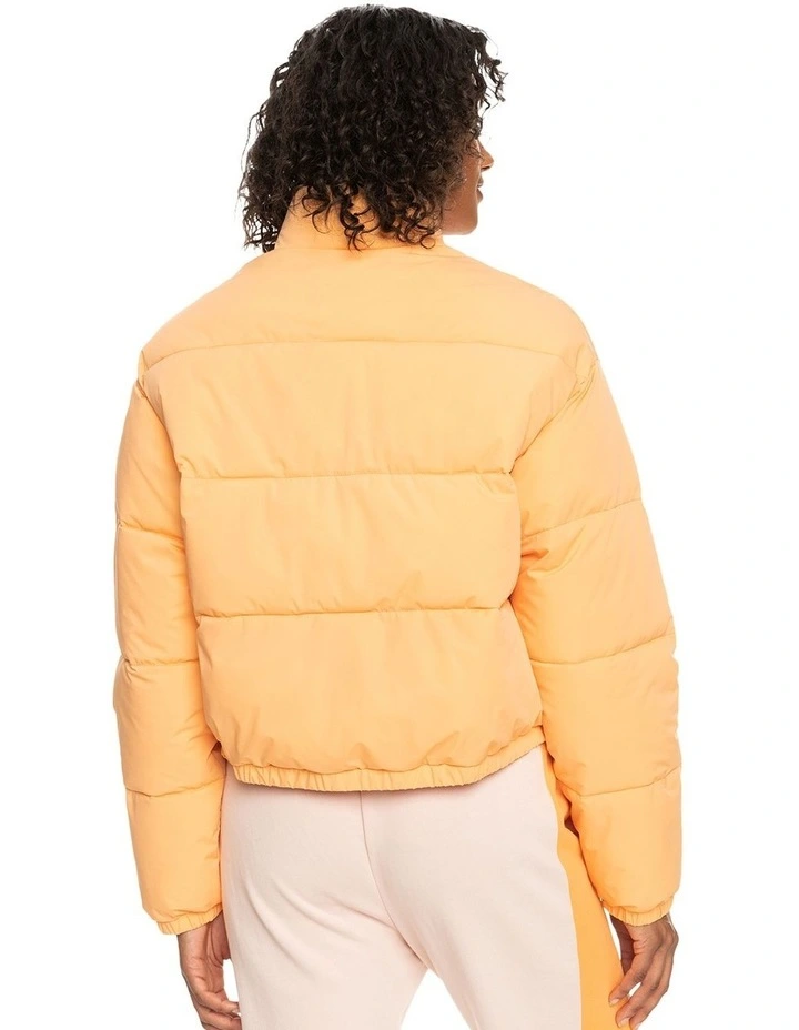 Move And Go Puffer Jacket in Orange image 2