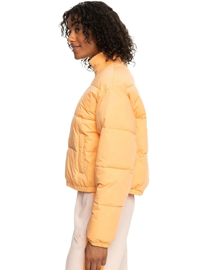 Move And Go Puffer Jacket in Orange image 3