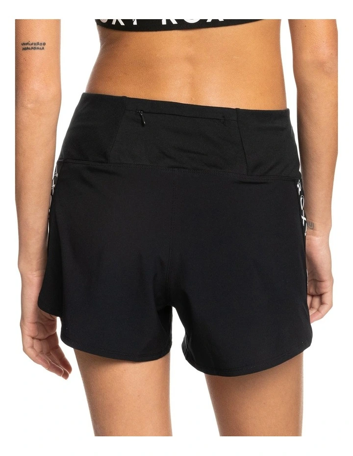 Bold Moves Technical Shorts in Black image 2
