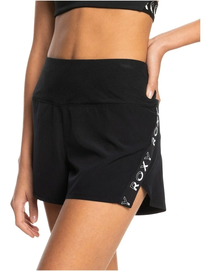 Bold Moves Technical Shorts in Black image 3