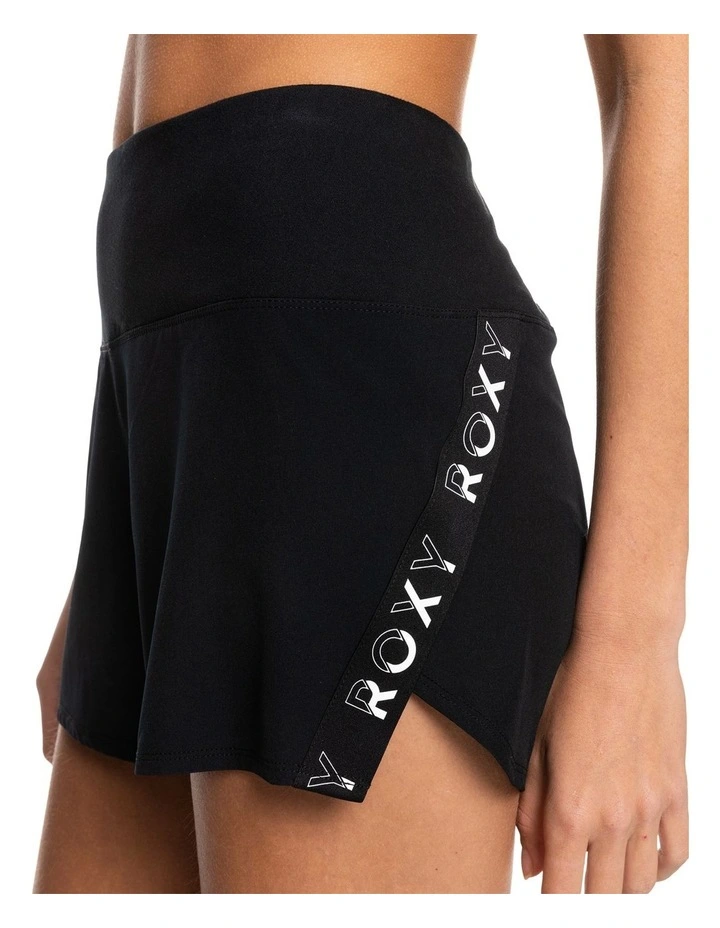 Bold Moves Technical Shorts in Black image 4