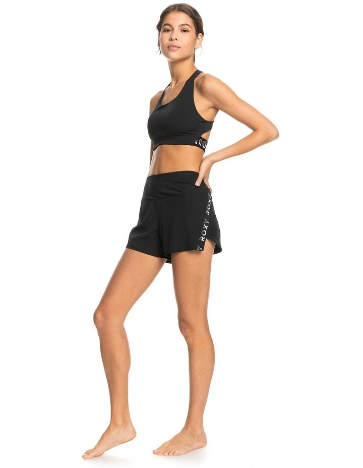 Bold Moves Technical Shorts in Black image 6