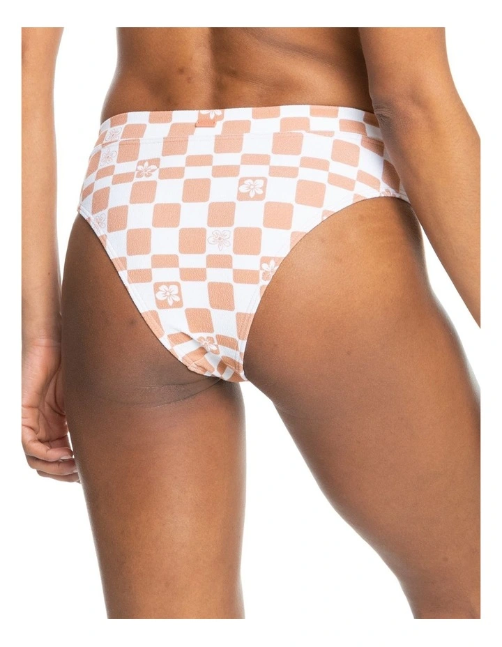 Check It Moderate Bikini Bottoms in Brown image 2
