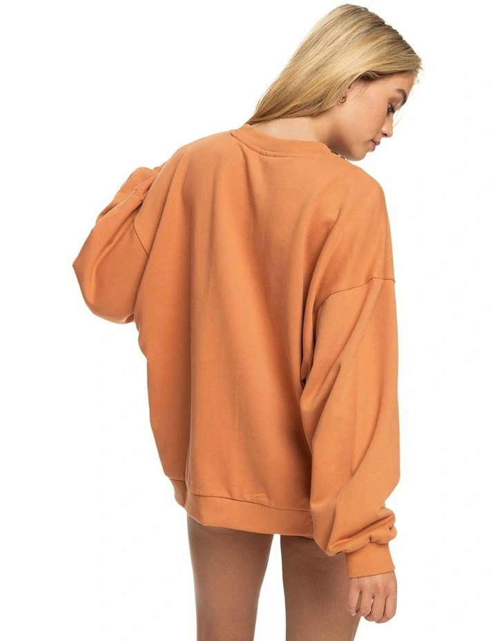 Surf Kind Kate Sweatshirt in Brown image 2