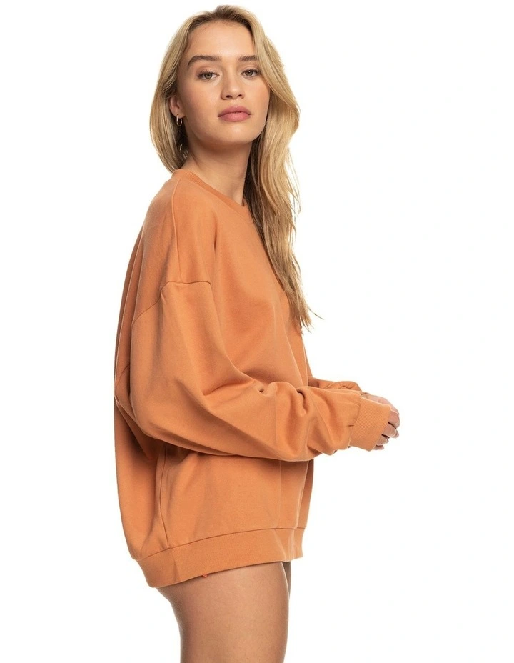 Surf Kind Kate Sweatshirt in Brown image 3