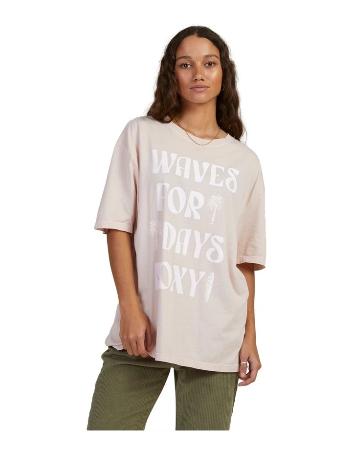 Barracuda Oversized T-Shirt in Orange image 1
