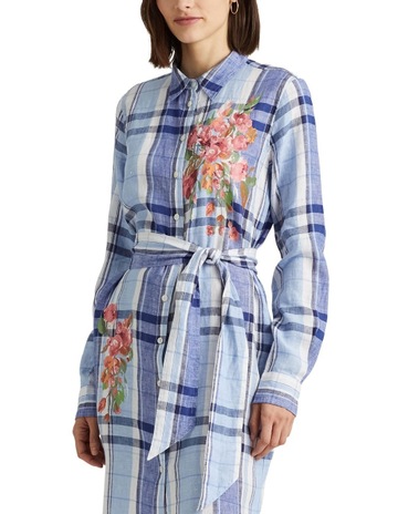 Lauren georgette shirtdress Clearance