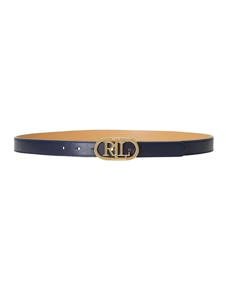 ベルト RALPH LAUREN Oval-Logo Reversible Leather Skinny Belt Lauren by Ralph Lauren | Oval-Logo Reversible Leather Skinny