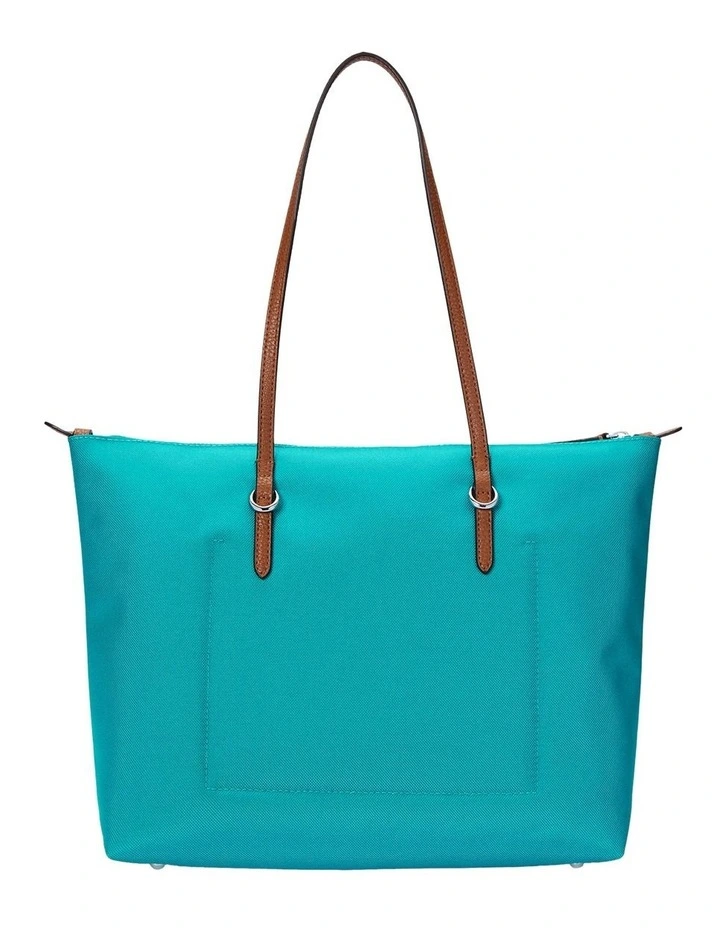 Nylon Medium Keaton Tote Bag in Blue image 2