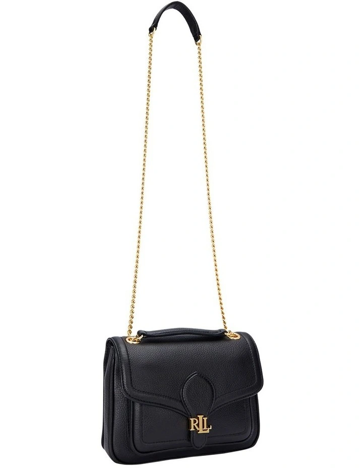 Pebbled Small Bradley Convertible Bag in Black image 3
