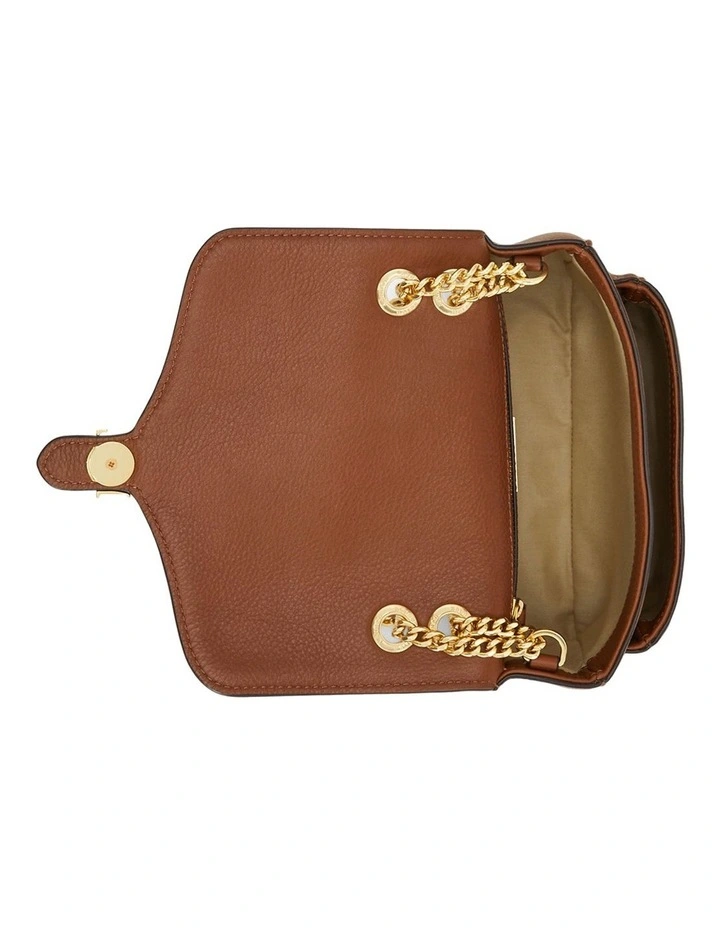 Pebbled Small Bradley Convertible Bag in Brown image 5