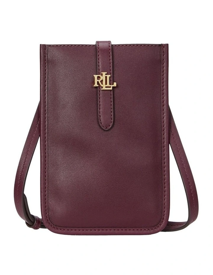 ショルダーバッグ・ポシェット Lauren Ralph Lauren Leather Crossbody Tech Case Leather Crossbody Tech Case | Ralph Lauren