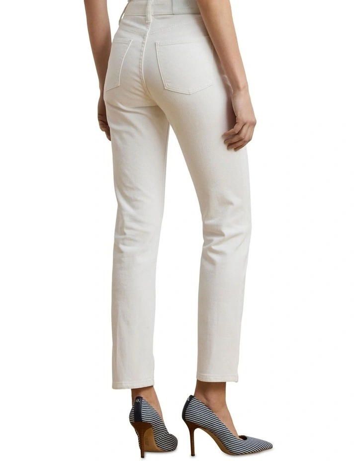 High-Rise Straight Ankle Jean image 2