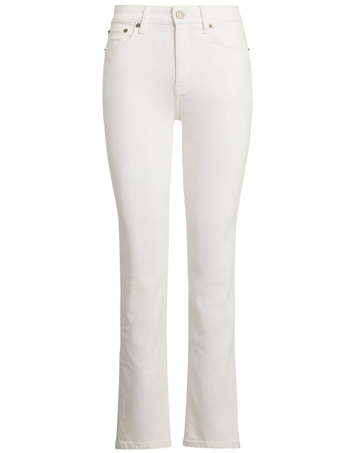 High-Rise Straight Ankle Jean image 4