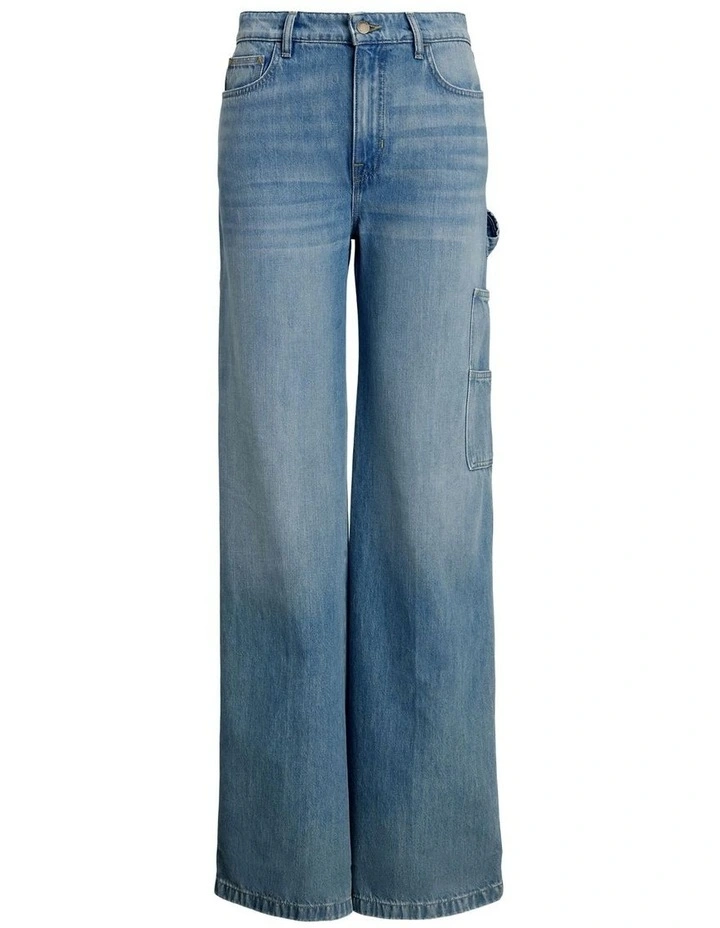 High-Rise Wide-Leg Carpenter Jean image 4