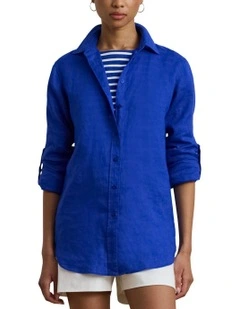 Relaxed Fit Linen Shirt