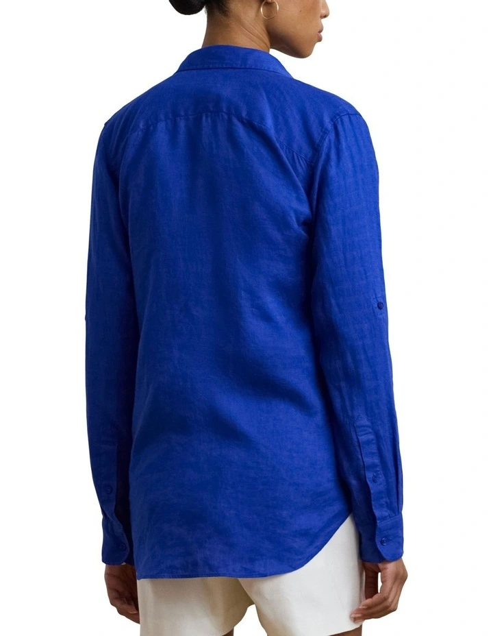 Relaxed Fit Linen Shirt image 2