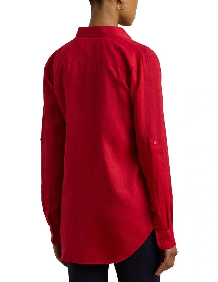 Relaxed Fit Linen Shirt image 2