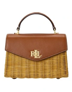 Leather Small Farrah Satchel