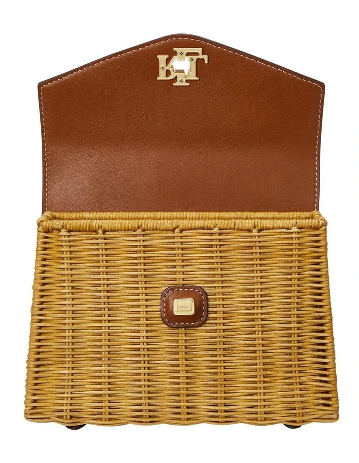 Leather Small Farrah Satchel image 4