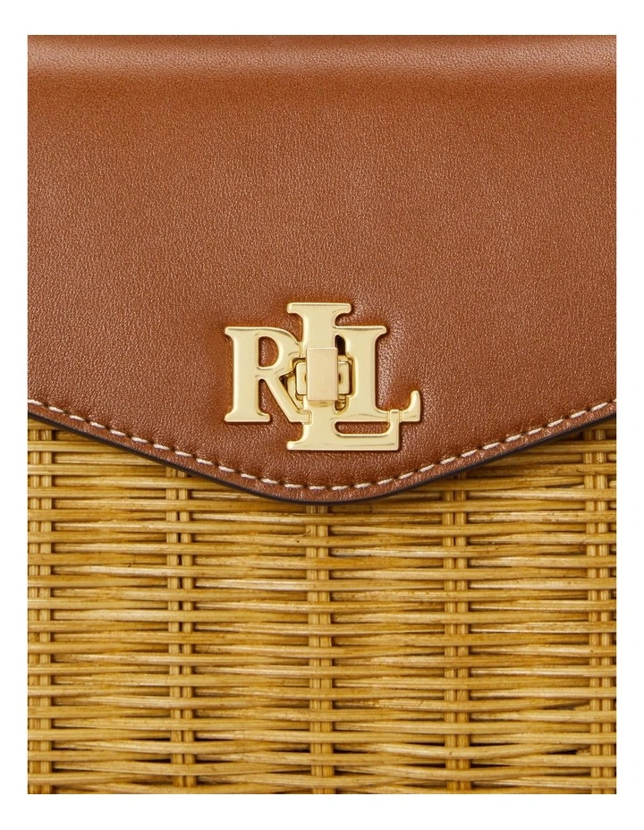 Leather Small Farrah Satchel image 6