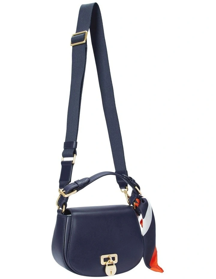 Scarf-Trim Medium Tanner Crossbody Bag image 3