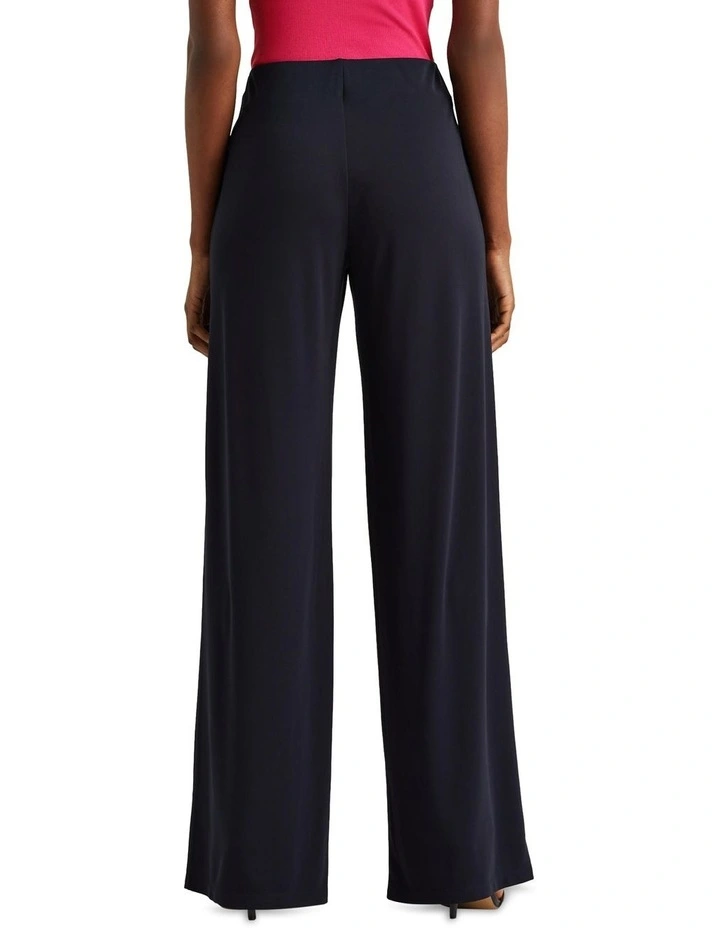 Stretch Jersey Wide-Leg Pant image 2