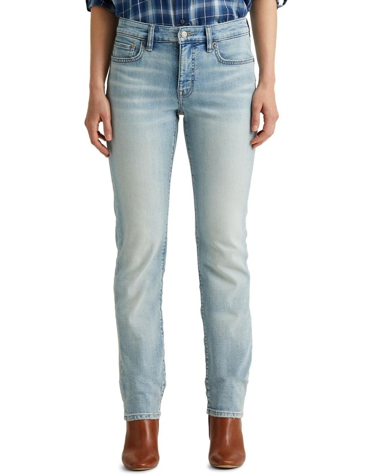 Mid-Rise Straight Jean Blue