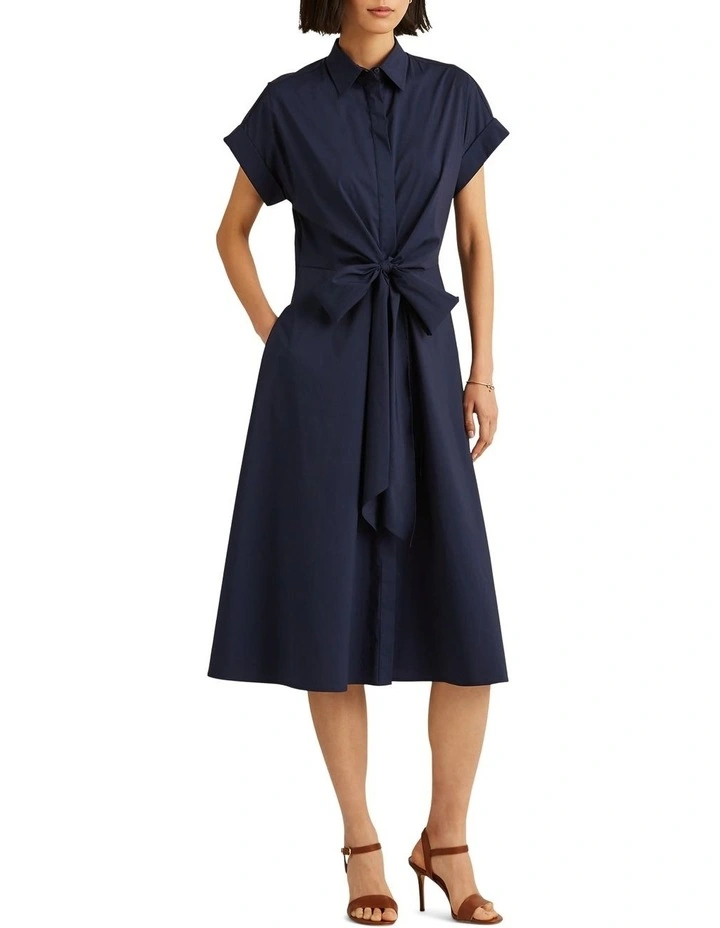 Lauren Ralph Lauren Stretch Cotton Shirtdress MYER