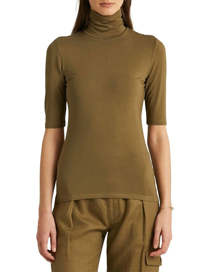 ralph lauren jersey turtleneck
