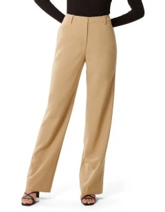 Emmie Tall  Straight Leg Pant in Brown