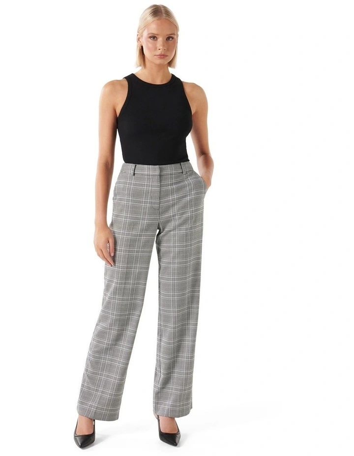 Louise Straight Leg Pants in Blue image 5