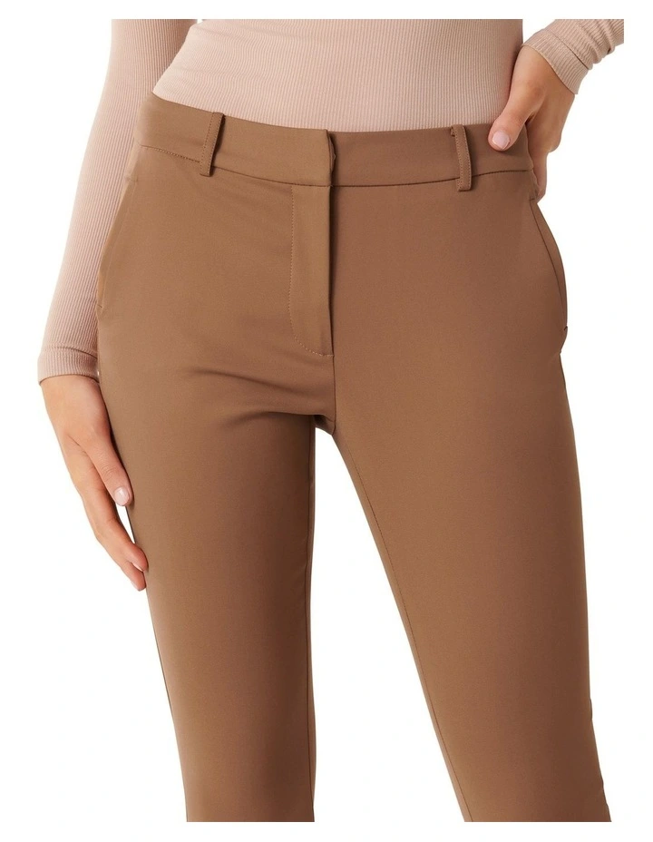 Grace 7/8th Slim Pants in Brown
