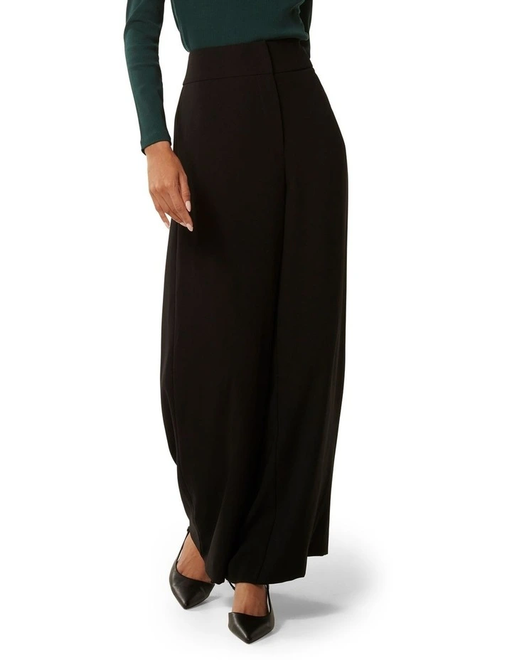 Nina Wide Leg Pants in Black image 1