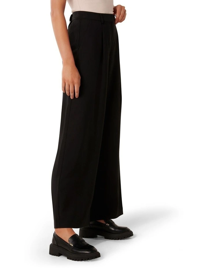Marabella Bamboo Wide Leg Pants in Black image 3