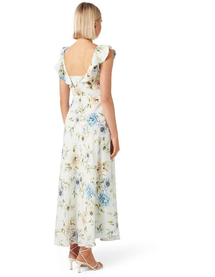 NWTs Misha & Puff cola flora tierra ruffle sleeve Dress / 3