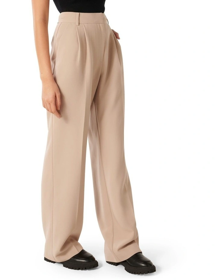Tessa Straight Leg Pants in Desert Taupe image 3