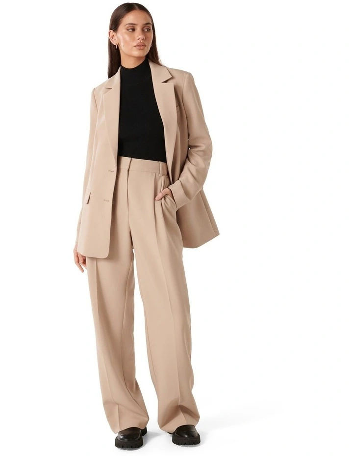 Tessa Straight Leg Pants in Desert Taupe image 5