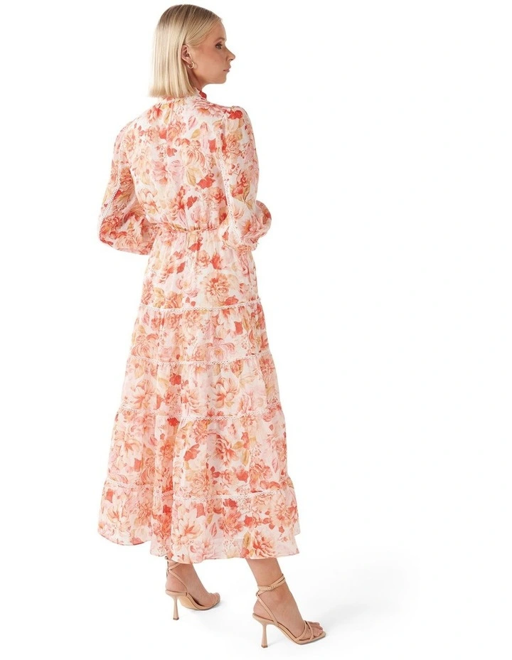 Astrid Button Up Midi Dress in Multi image 2