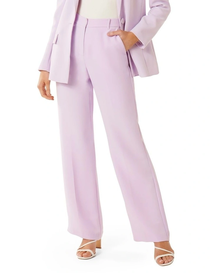 Josie Straight Leg Pants in Purple image 1
