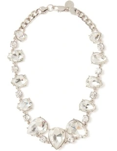 Signature Arya Tear Drop Necklace in Silver