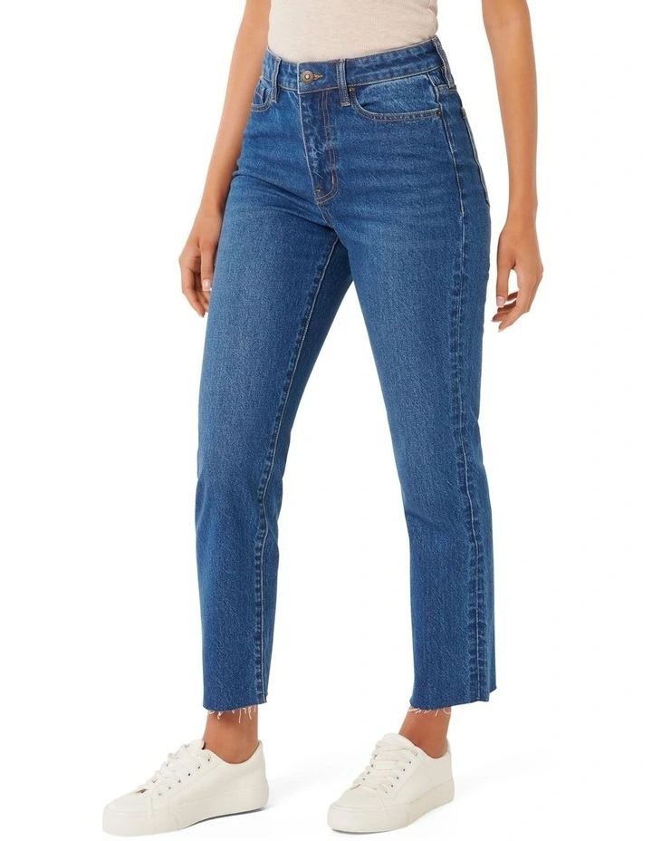 Alyssa Hourglass Slim Jeans in Blue image 3