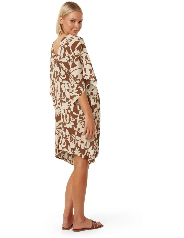 Mallory Kimono in Brown image 2