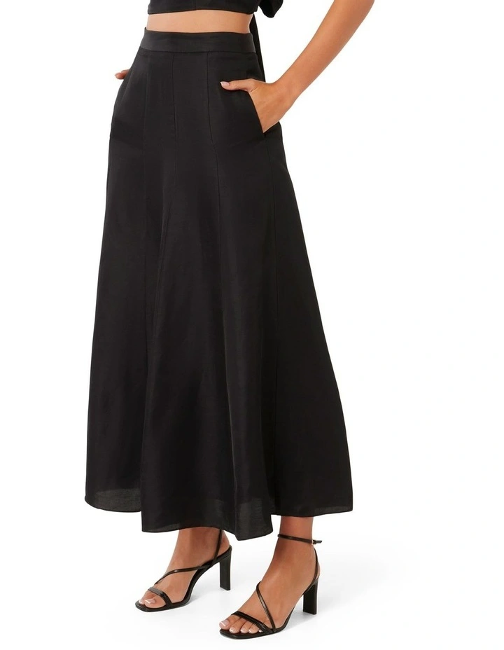 Georgina Godet Skirt in Black image 3