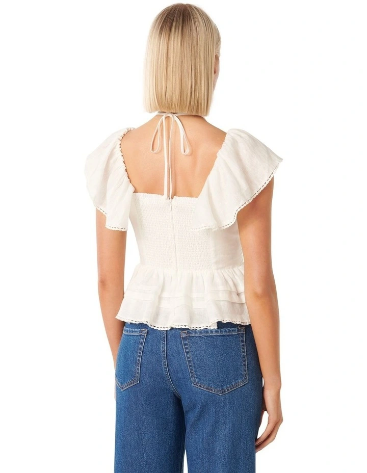 Rosymonster  double ruffle tops ホワイト 楽天市場】rosymonster（トップス｜レディースファッション）の通販